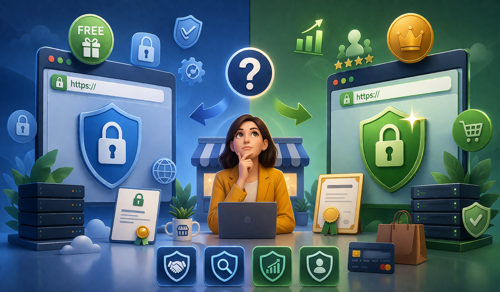 free ssl vs paid ssl certificate