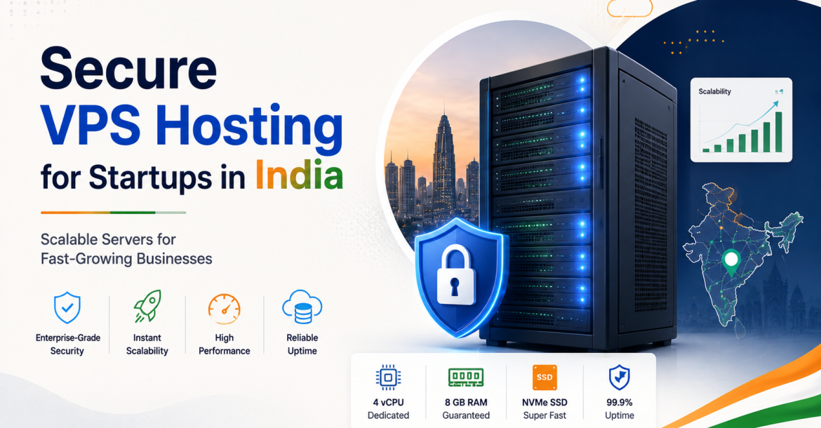 Secure VPS Hosting for Startups in India