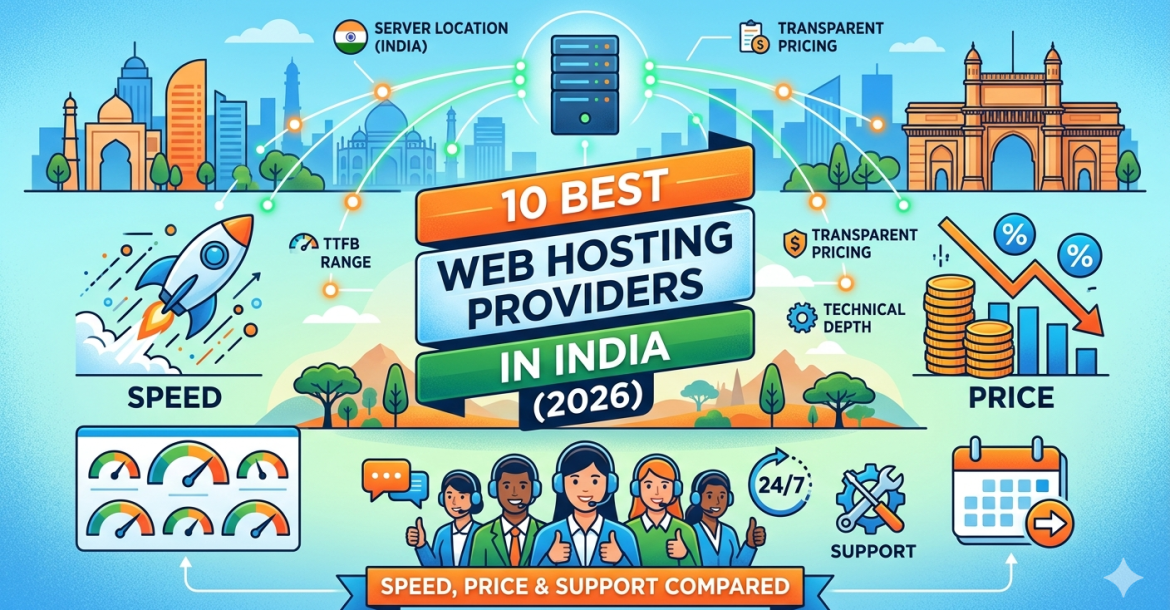 10 Best Web Hosting Providers in India (2026)