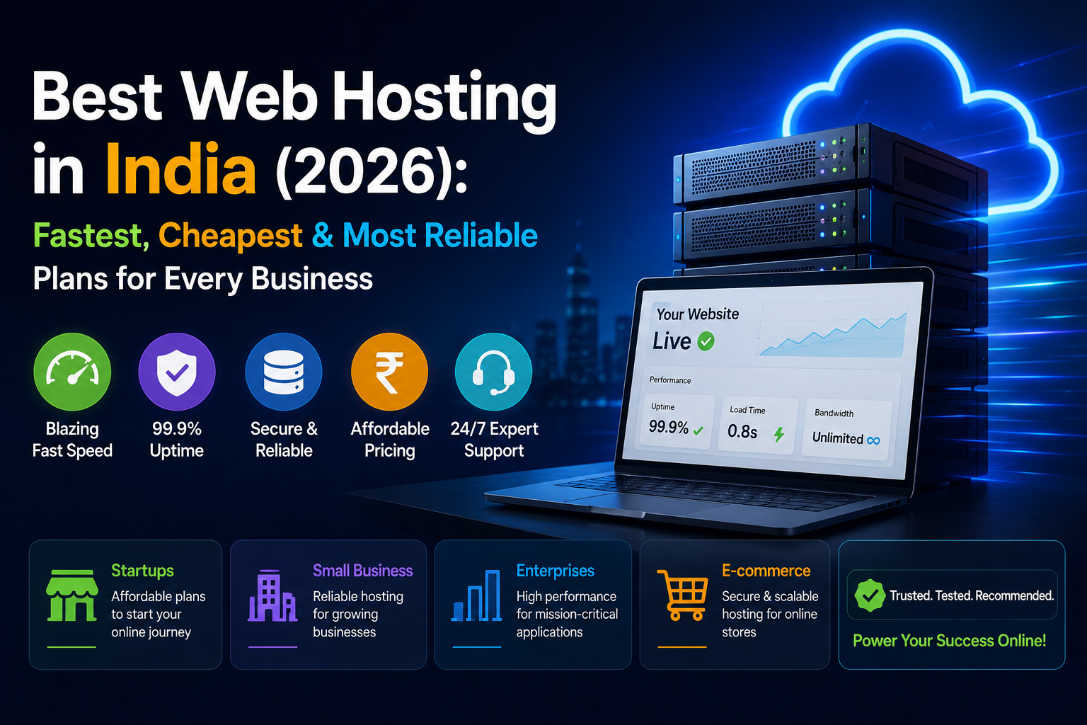 Best Web Hosting in India (2026)